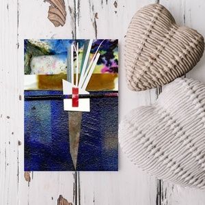 Original ACEO - Miniature Abstract Collage Art - Painting - Abstract Collage 3